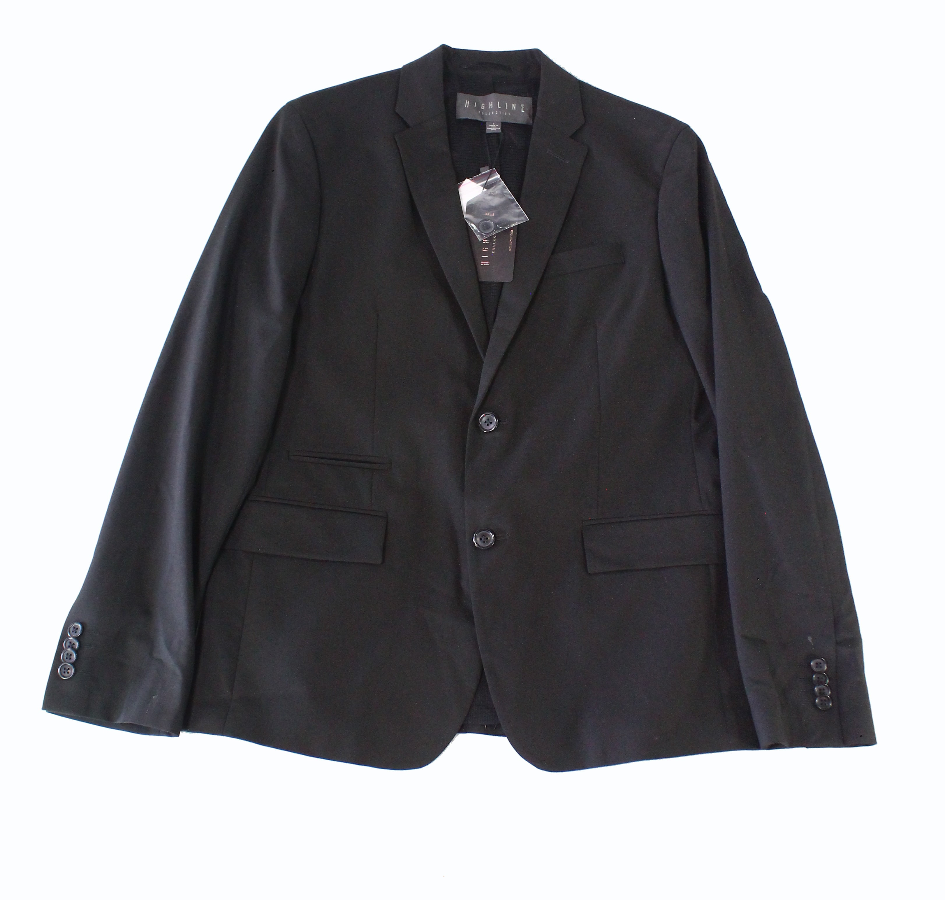 Highline Blazers-Sport-Coats - Highline Mens Medium Notch-Collar Two ...