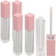 thumbnail image 1 of Tubo cuadrado de brillo labial, 5 unidades, vacío, rellenable, para maquillaje casero, botella portátil de 7 ml, para aceite labial, para viaje, cosmético transparente, 1 of 8