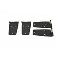 thumbnail image 4 of Kentrol 76-93 Jeep CJ/Wrangler YJ Hardtop Door Hinge Set 4 Pieces - Powdercoat Black, 4 of 5