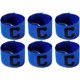 thumbnail image 1 of Brazalete de capitán de fútbol elástico de 6 piezas, bandas ajustables para jugadores de baloncesto y fútbol para adultos y jóvenes, 1 of 4