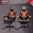 thumbnail image 5 of Waleaf Gaming Chair, Ergonomic Heavy Duty Design, Gamer Chair with Footrest and Lumbar Support, Large Cushion High Back Office Chair, Big and Tall Computer Chair, 5 of 7