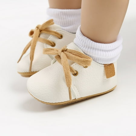 

Binmer Toddler Baby Boys Girls Princess Cute Toddler First Walk Slip On Shoes