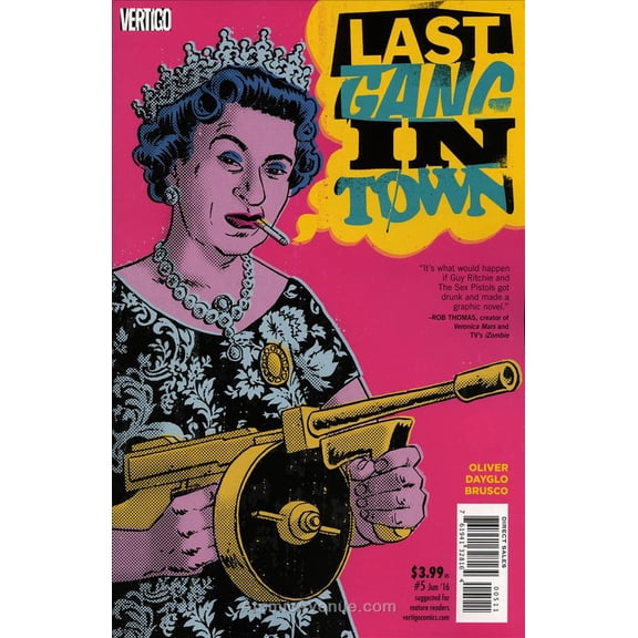Last Gang In Town #5 VF ; DC/Vertigo Comic Book