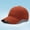 1-Orange, variant on Unisex Cotton Baseball Cap Adjustable Soft Top Solid Color Dad Hat Curved Brim Sun Protection Cap for Casual Outdoor All Season Wear,Orange