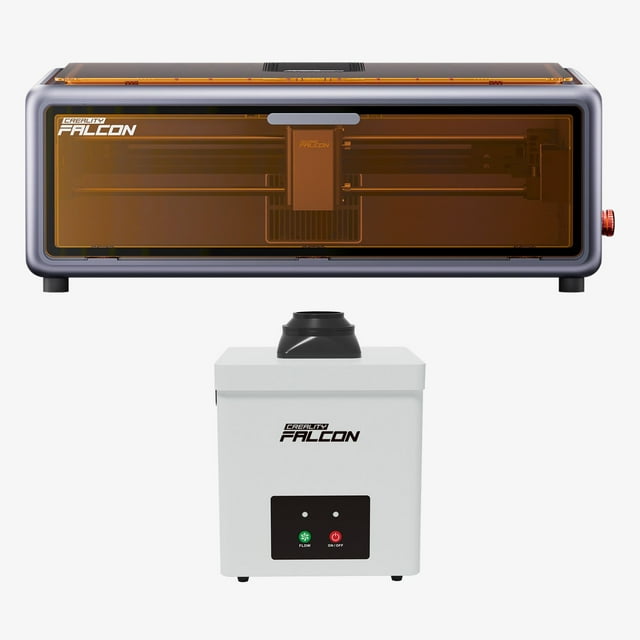 Creality Falcon A1 Laser Engraver with Air Purifier Bundle