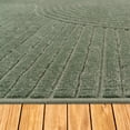 thumbnail image 3 of Paco Home Modern Area Rug Minimalist Design with Curved Line Pattern in Green - 6'7" x 9'6" (6'x9'), 3 of 6