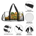 thumbnail image 5 of JUNZAN Gym Bag for Men & Women - Duffle Bag for Travel,Sports,Fitness & WorkoutThanksgiving Truck, 5 of 7