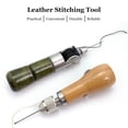 thumbnail image 4 of Leather Stitching Tool Hand Stitcher Sewing Awl Upholstery Repair Stitching Sewing Tool with 1 PCS, 4 of 8