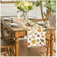 thumbnail image 6 of TanSiDing 3pcs Fall Tablecloth Rectangular, Thanksgiving Autumn Harvest Orange Pumpkin Buffalo Plaid Table Cover for Party Picnic Dinner Decor, 6 of 8