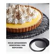 thumbnail image 3 of Molde Xtellar Antiadherente Desmontable Pastel Tarta 26cm 2pcs Color Gris, 3 of 5
