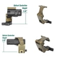 thumbnail image 5 of FTC Magnifier Mount with Fast QD Lever 2.26"/2.91" Optical Centerline Height,Quick Release&Flip-to-Center Mechanism,Compatible G30,G23,G33,G43,G45,3X,6X Etc (2.26" BK), 5 of 7