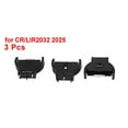 thumbnail image 2 of Unique Bargains 3Pcs Black Plastic Vertical Button Cell Battery Holder Case for CR/LIR2032 2025, 2 of 2