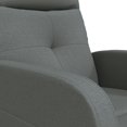 thumbnail image 5 of vidaXL Recliner Chair Dark Grey Fabric, 5 of 5