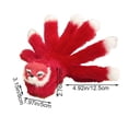 thumbnail image 2 of vlrwzc Cute Plush Nine-Tailed Fox Handmade Soft Fox Plushy Doll Exquisite Foxes Plush Figure Home Decorations for Adults, 2 of 7