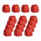 thumbnail image 1 of 16 Uds. de protectores de suelo de pata de silla de silicona pequeños, cubiertas de patas de silla gruesas, protectores de patas de silla para tocador cuadrado y rojo perfecl Cubierta de la pierna del piso, 1 of 8