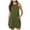 Army Green, variant on BYHONG Womens Sleeveless Mini Tank Dress Casual Workout Sport Tennis Athletic with 2 Pockets Dress Tee Shirt Dress Knee Length Summer Dresses for Women Army Green M