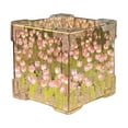 thumbnail image 2 of Joernso Handmade DIY Tulips Cube Mirror Lamp Soft Glow Easy to Install Romantic Tulips Flower Night Light Desktop Decoration, 2 of 8