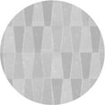 thumbnail image 1 of Ahgly Company Tapis d'Intérieur Lavable en Machine Carré Gris Foncé, 3 Pieds Carré, 1 of 7