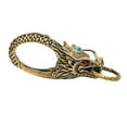 thumbnail image 1 of 1 Pc Key Buckle Dragon-head Key Chain Key Clasp Waist Buckle Retro Key Holder, 1 of 8