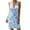 Pale blue, variant on YouLoveIt Women's Bikini Cover Up Beach Dress Sleeveless Backless Wrap Dress Beach Beachwear Bikini Swimsuit Cover up Dress Backless V-Neck Swimwear