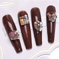 thumbnail image 4 of 20PCS Nail Art Crystal Rhinestone Bling, Nail Crystals Heart Rectangular Rhinestones  for Women DIY Craft Jewelry Nail Design, Portable Enough for Travel and Performances Scenes, 4 of 7