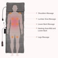 thumbnail image 3 of Full Body Massage Chair Cushion Mat w Heat for Leg Back and Shoulder Pain Relief, 3 of 8