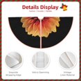 thumbnail image 3 of Haiem Orange Dalia Pattern Christmas Tree Skirt Merry Christmas Party Christmas Tree Decoration,New Year Decorations-48", 3 of 6
