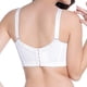 thumbnail image 3 of Gibobby Sujetador deportivo sin aros de talla grande para mujer Brasier mujer(Blanco,38C), 3 of 5