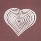 thumbnail image 3 of Plantilla de grabado en relieve para álbum de recortes, plantilla de tarjeta de acero al carbono en forma de corazón, troquel DIY 1 Juego Vogacara HA2356-00, 3 of 5