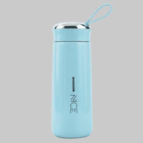 Water Bottle/Tumbler, Blue, Hot and Cold, 400 ml