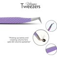 thumbnail image 3 of SIVOTE Lash Tweezers for Eyelash Extensions Fiber Tips, Set of 3, Volume, Volume Boot, 90 Degree Tweezers, Pastel Colors, 3 of 6