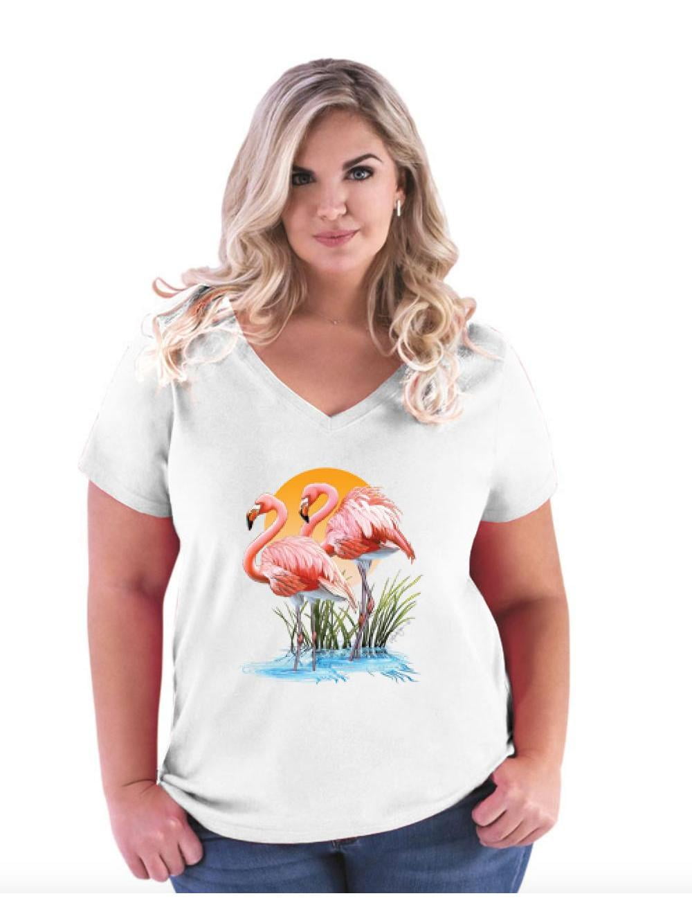 Download Mom's Favorite - Womens and Womens Plus Size Flamingo ...