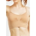 thumbnail image 5 of 6 Packs of Sofra Women's Seamless Onesize Workout Fitness Gym Sports Bra (Style# 3), 5 of 7