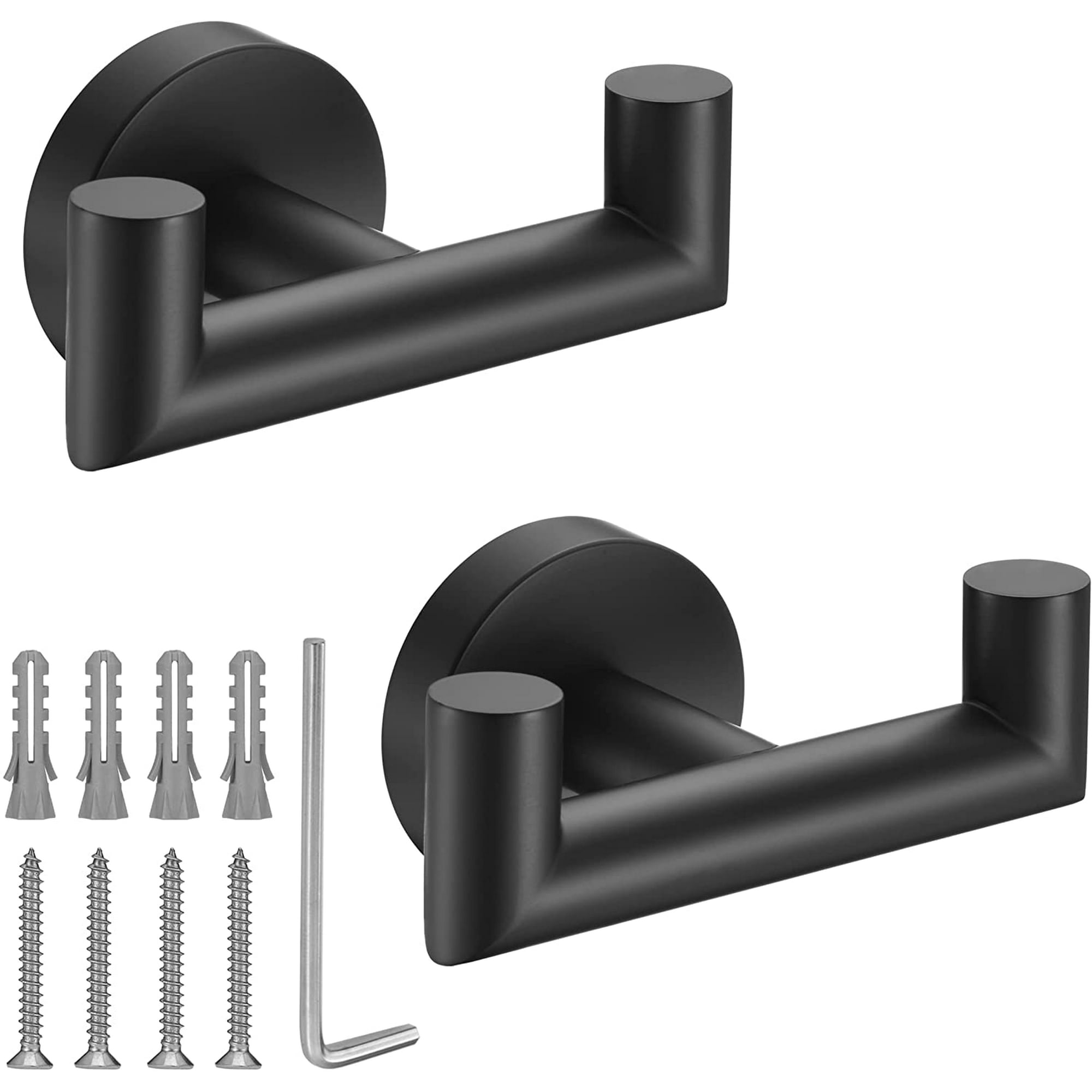 Black towel hooks bathroom sale