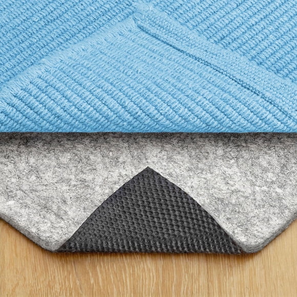 RUGPADUSA - Dual Surface - 3'x5' - 1/4" Thick - Felt + Rubber - Non-Slip Backing Rug Pad - Safe for All Floors