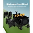 thumbnail image 2 of Carrito plegable AMADA HOMEFURNISHING con capacidad de 300 litros, 2 of 7