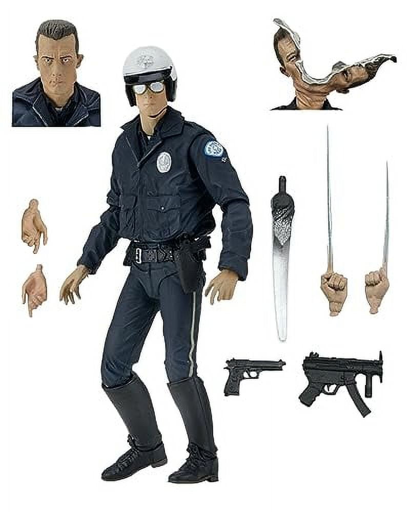 NECA T-1000 フィギュア NECA - Ultimate T-1000 Motorcycle Cop Terminator Scale