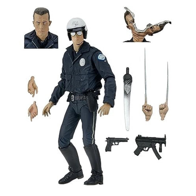 NECA, Action Figure, T-1000 Motorcycle Cop, 7