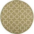 thumbnail image 3 of SAFAVIEH Indoor Outdoor CY6925-244 Courtyard Green / Beige Rug, 3 of 9