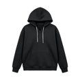 thumbnail image 7 of Xaqiouau Hoodies for Women Fleece Pullover Sweatshirts Oversized Long Sleeve Drawstring Hooded Sweatshirt Casual Loose Fall Winter Hoodie with Pocket, 7 of 7
