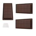 thumbnail image 2 of Moldes para Barras Chocolate Antiadherentes Silicona Profunda (estilo A), 2 of 4