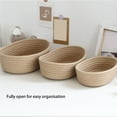 thumbnail image 4 of Woven Rope Basket,Snacks Cosmetics Desktop Organiser Woven Rope Storage Basket for Entryway Desk, 4 of 7