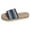 Blue, variant on Women's New Summer Plus-size Striped Fashion Trend One Slippers Sandals Sandals for Women 2025 Multicolor 43