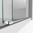 thumbnail image 6 of DreamLine Enigma-X 68-72 in. W x 76 in. H Fully Frameless Sliding Shower Door in Brushed Stainless Steel, 6 of 13