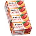 thumbnail image 2 of Case of 12, Trident Layers Sugar Free Wild Strawberry/Tangy Citrus Gum, 14 Pieces Per Pack, 2 of 3