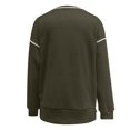 thumbnail image 5 of Oversized Women's Sweatshirt Pullover Hoodie Long Sleeve Crewneck Side Zipper Closure Loose Fit Warm Fleece Fall Trendy Casual Clothes 2024 | CSEONE,Army Green XL, 5 of 9