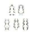 thumbnail image 3 of Pegatinas De Tatuaje Para El Pelo De Bebé Bordes Del Tatuaje Del Borde Del Pelo Del Bebé Salón De Pelo Rizado Diy Plantilla De Tatuaje Para El Cabello Pegatinas Para El Cabello Speravity CE008258-02, 3 of 6