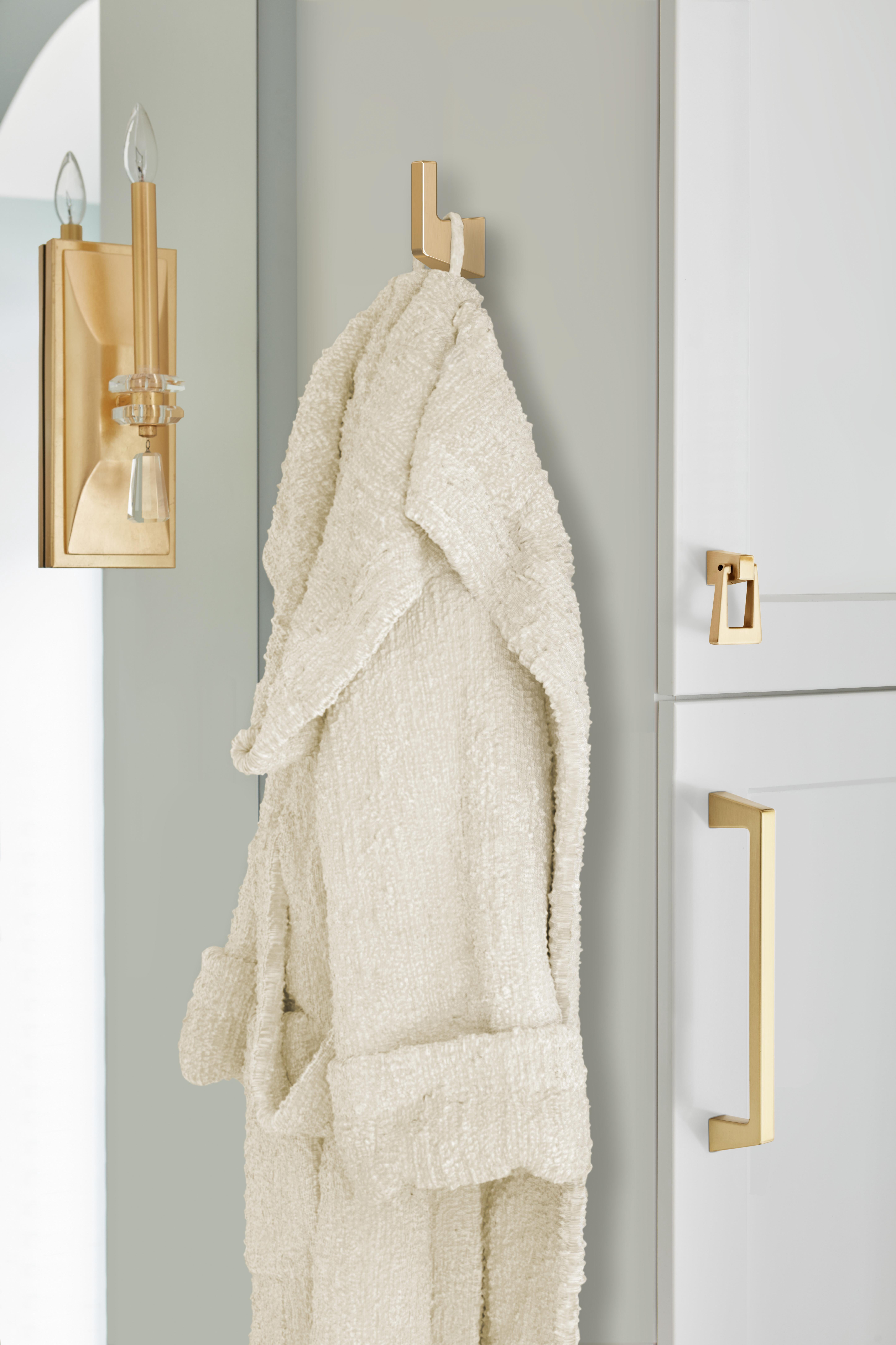 Amerock Blackrock Champagne Bronze Single Prong Robe Hook