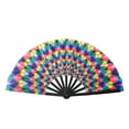 thumbnail image 1 of TIELUTT The Fan Art Cloth Craftsmanship Is Of and Durable Baseball Party Decorations Girls First Birthday Decorations Deer Fan Hand Decorations Paper Fans with Handle, 1 of 6