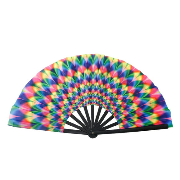 TIELUTT The Fan Art Cloth Craftsmanship Is Of and Durable Baseball Party Decorations Girls First Birthday Decorations Deer Fan Hand Decorations Paper Fans with Handle